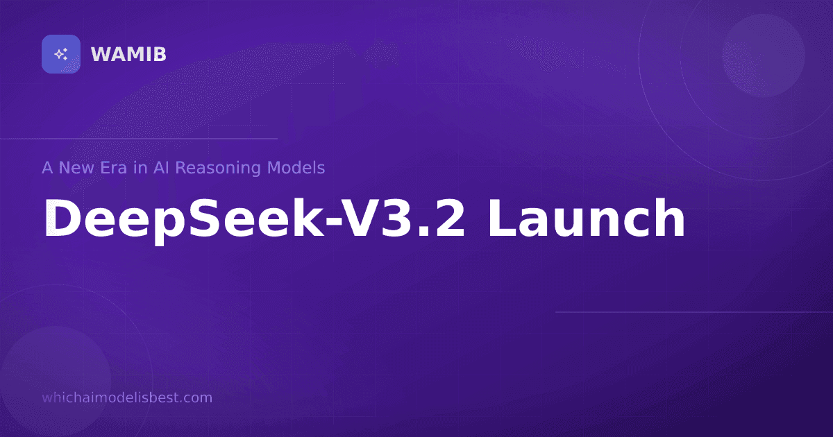 DeepSeek-V3.2 Launch: A New Era in AI Reasoning Models