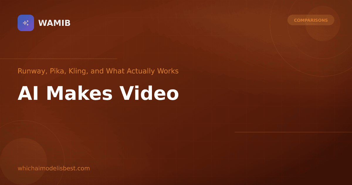 AI Video Generation: Runway, Pika, Kling, and What Actually Works