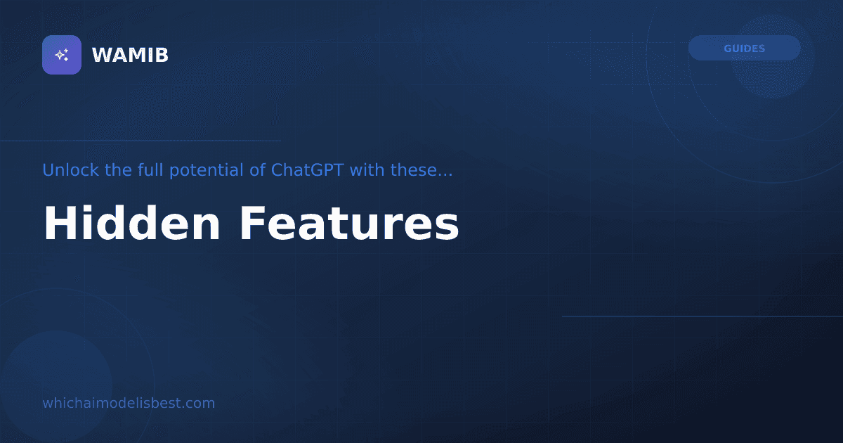 10 ChatGPT Features You're Probably Not Using (But Should)