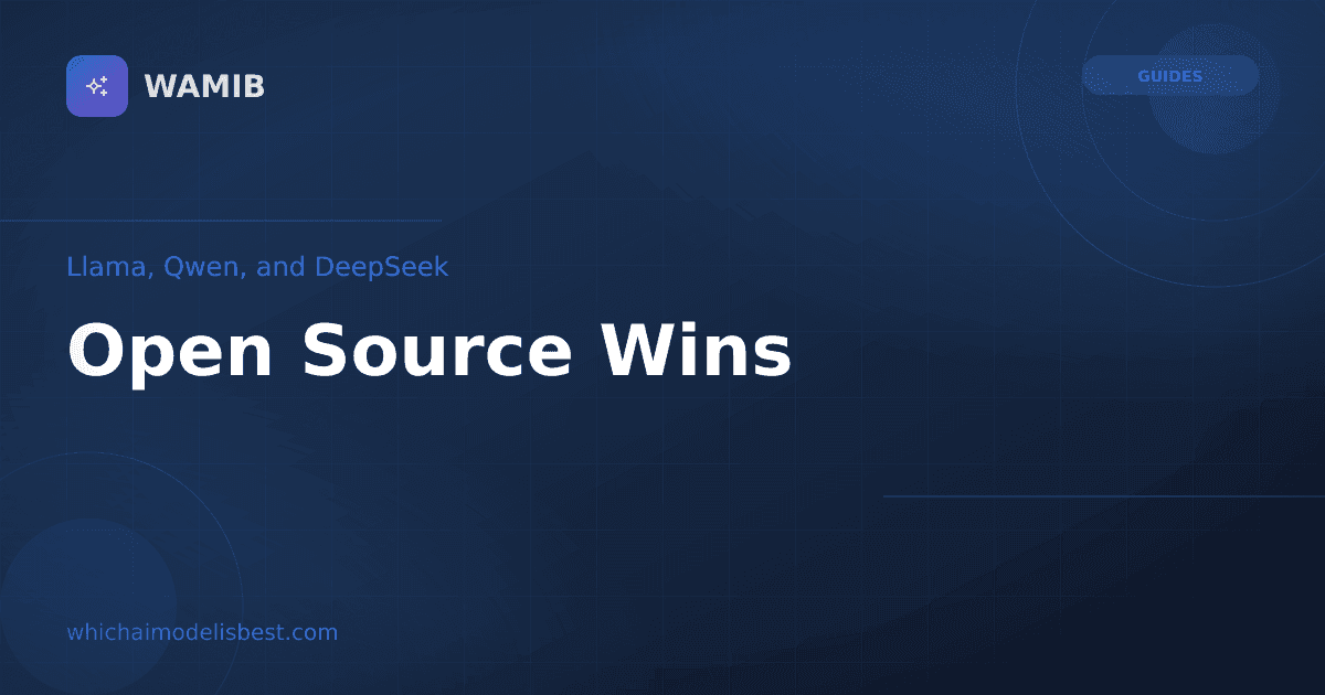 The Rise of Open Source AI: Llama, Qwen, and DeepSeek